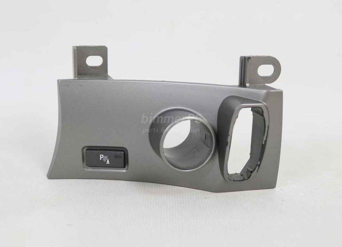 BMW E65 E66 Power Start Button Ignition Key Slot Trim Panel PDC