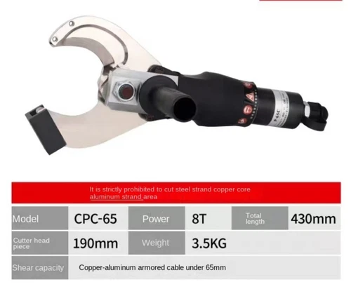 Hydraulic Cable Cutter CPC-65C/85C/105C/120C Cable Pliers Cable Scissors - Picture 7 of 10