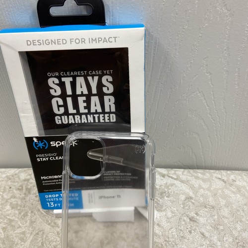 Speck Presidio Stay-Clear Case - iPhone 11 13Ft Drop Tested - Picture 7 of 8