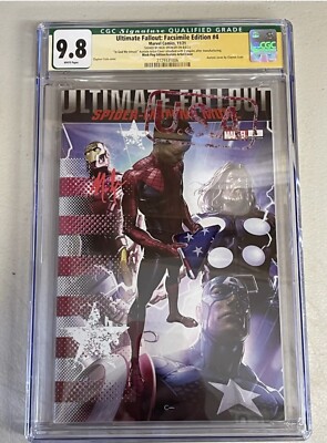 ULTIMATE FALLOUT #4 CGC 9.8 SS CLAY CRAIN ACETATE VARIANT  NICK SPENCER C2E2