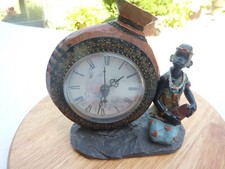 nostalgische Uhr ( etwas besondere Ausführung ) für Schrank, Vitrine, usw.