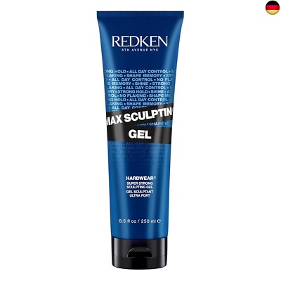Redken | Glänzendes Gel für alle Haartypen, Für maximalen Halt, Mit Rizinus- un