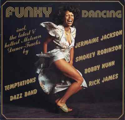 Dazz Band, Bobby Nunn Funky Dancing NEAR MINT Motown Vinyl LP
