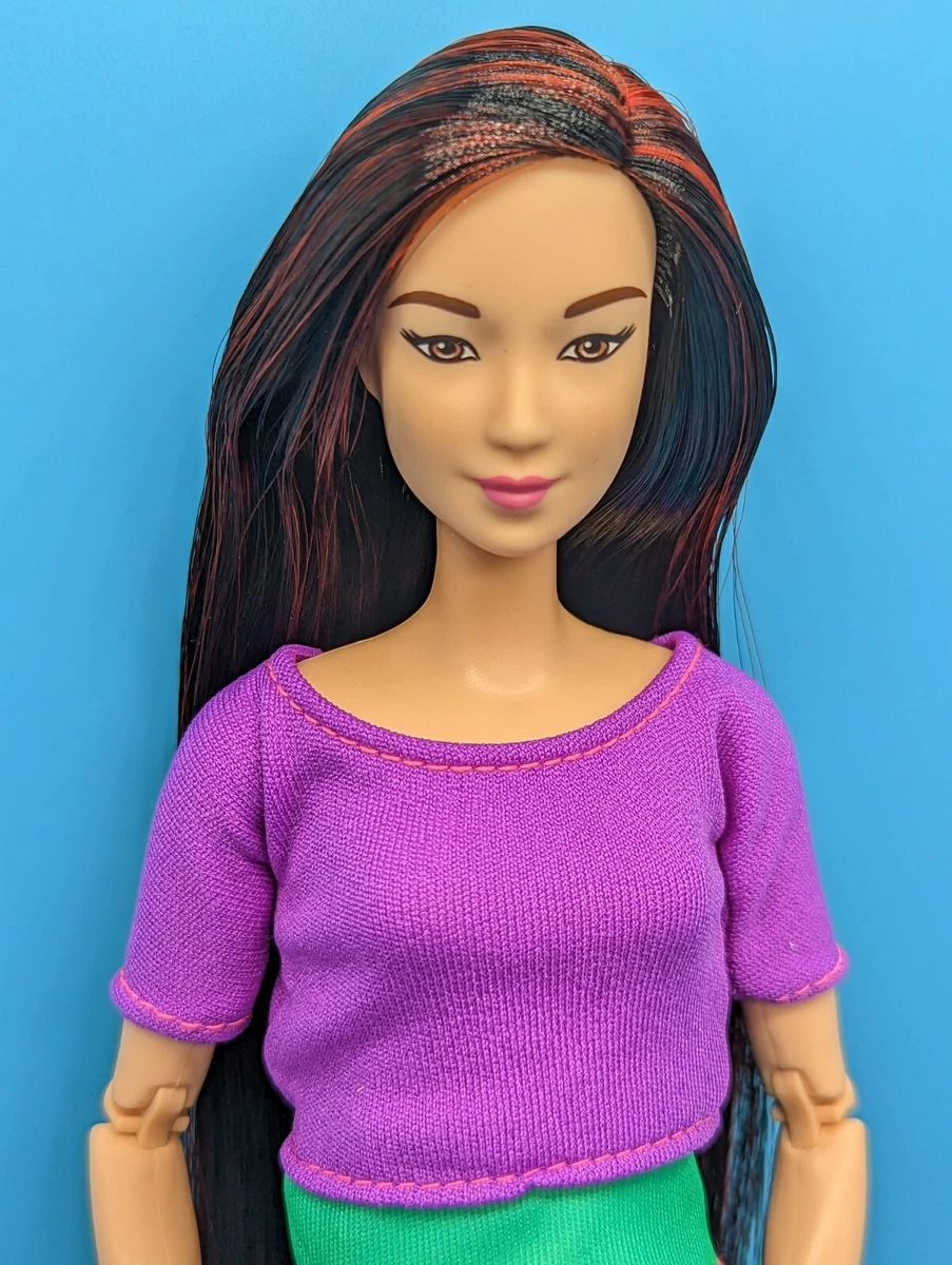 Barbie made to move purple 2025 top