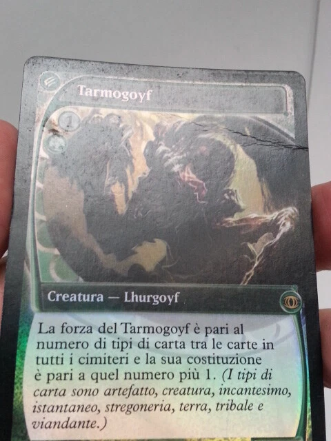 MTG Tarmogoyf Foil Italian Future Sight FS Good - Image 4 of 4