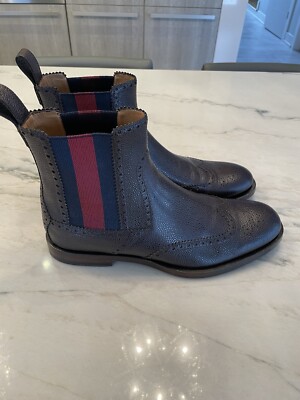 Brown Gucci Boots For Men. Gucci Size 9 Men. 