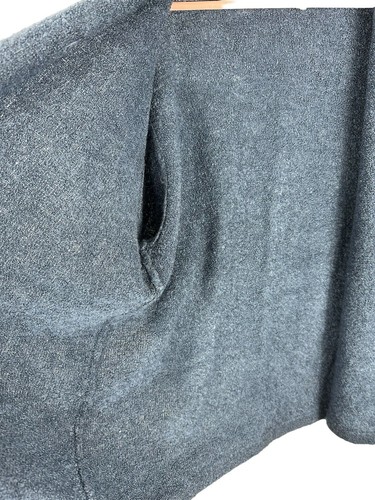 Norm Thompson ladies Blue WOOL blend open front cardigan Extra Large XL - Picture 4 of 13