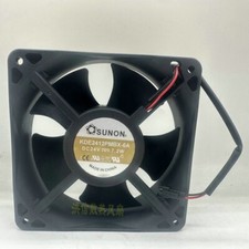 1 PCS SUNON Fan KDE2412PMBX-6A DC 24V 7.2W 120 120 38MM 2 Wire cooling fan