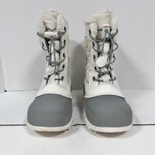 All In Motion Girls Skylar Winter Boots 88236452 Cream Gray Size 3