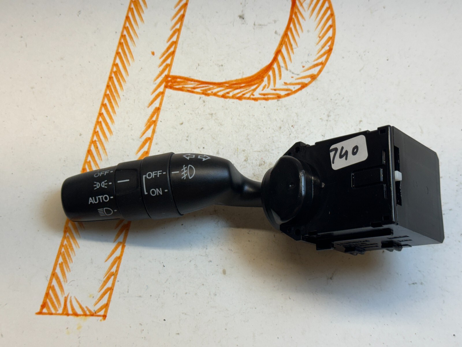 2009-2015 HONDA PILOT HEADLIGHT TURN SIGNAL CONTROL SWITCH USED OEM