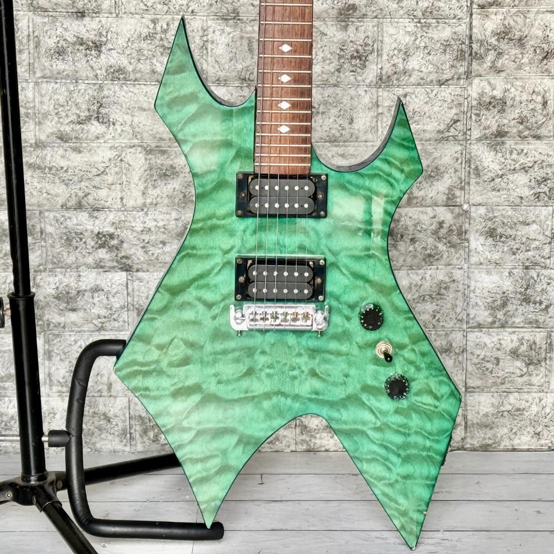 B.C.Rich Warlock 360JE Turquoise Electric Guitar Used From