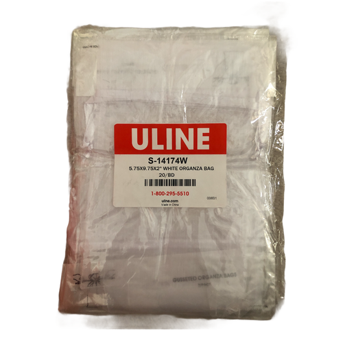 uline organza bags