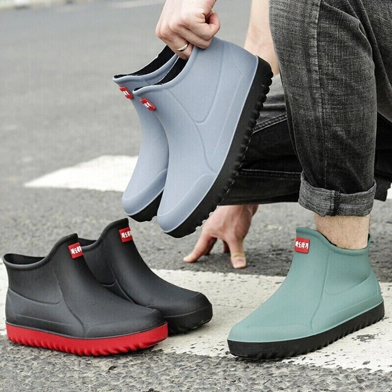 Rain boots best sale short ankle
