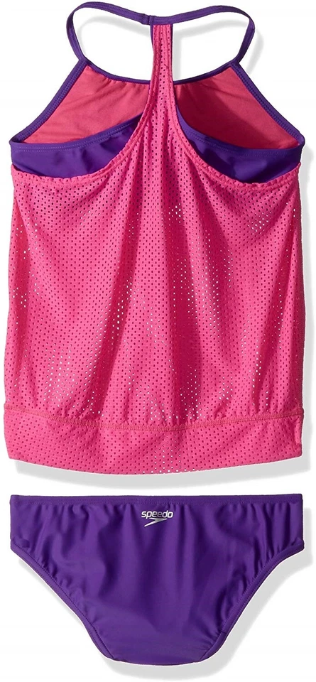 Juego Tankini Speedo 172454 para niñas talla 10 Foto 2 de 2