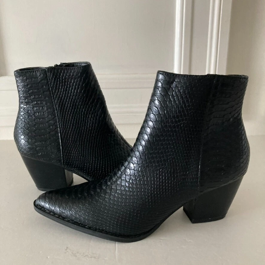 Coconuts By Matisse Free People Vegan Going West Black Ankle Boots