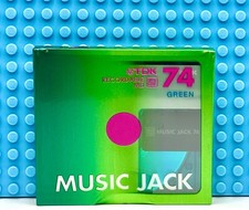 MD    TDK MUSIC JACK GREEN 74 BLANK MINI DISC  1  SEALED 