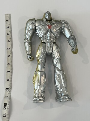 Silver Knight Optimus Prime Action Figure 12  Transformers Age of Extinction 
