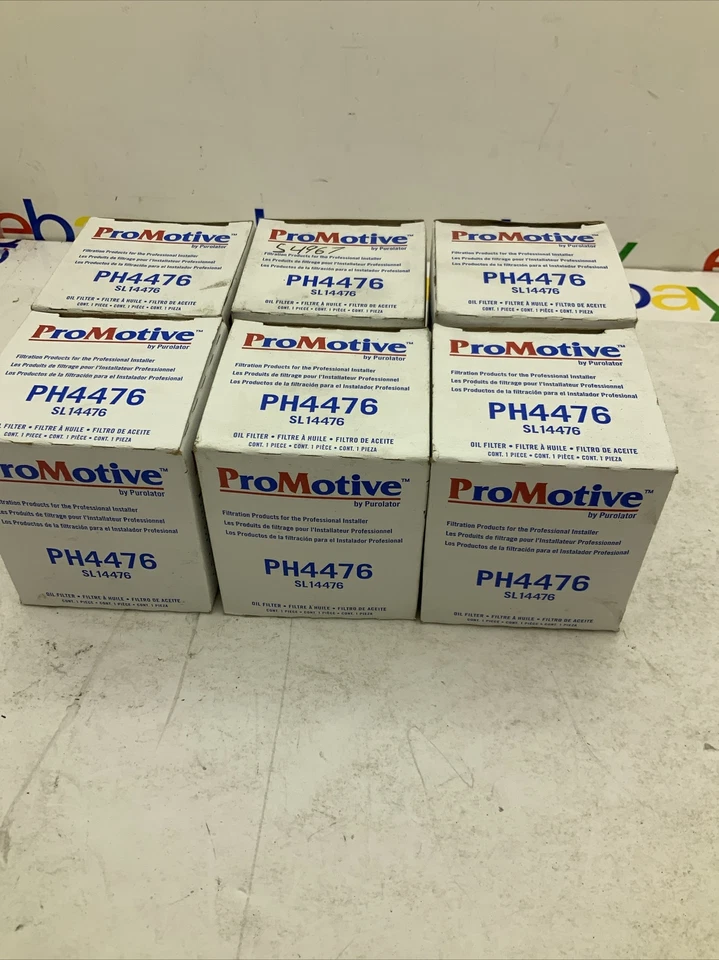 Lote de 6 filtros de aceite de motor ProMotive PH4476 - PH4967 para TOYOTA, LEXUS, SUZUKI Foto 2 de 4
