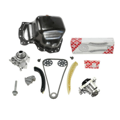 Steuerkettensatz Febi Bilstein + Rep.Kit für VW 1.2 12V AZQ 30607 03E198229A 03D