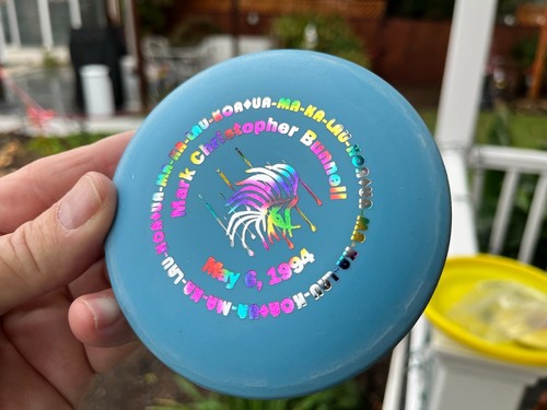 1994 Bunnell Birthday Heavyweight Innova MINI Disc Golf #528 (Free Frisbee Pin) - Picture 4 of 12