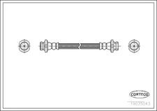 19035043 Corteco Brake Hose for Nissan