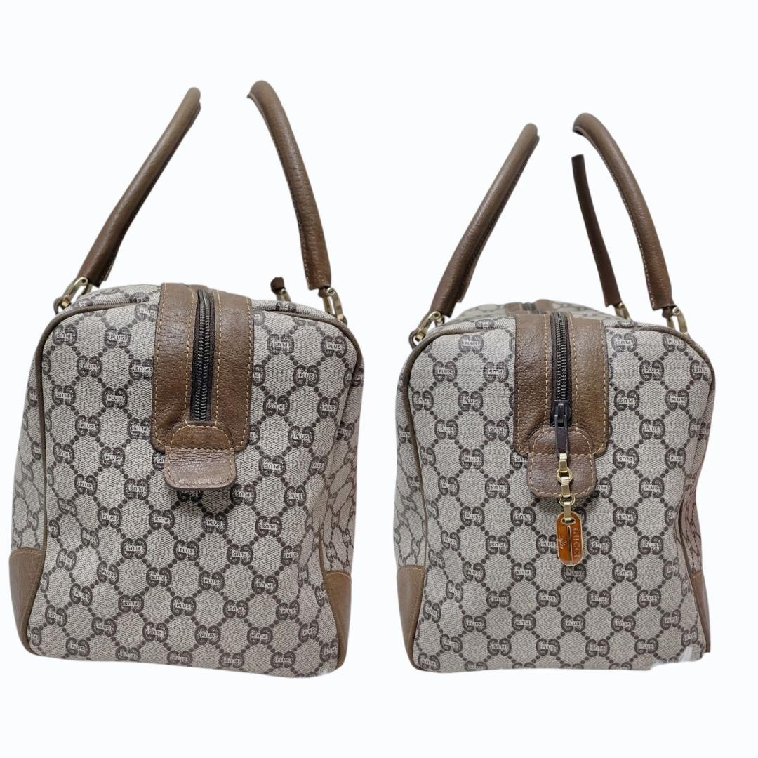 バッグ GUCCI Vintage GGPlus Mini Boston Handbag Gucci Vintage GG Plus Boston Bag – Oliver Jewellery