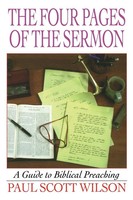 The Four Pages Of The Sermon Paul Scott Wilson Taschenbuch Englisch 1999