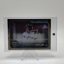 Topps Pro Debut 2024 Brayden Taylor #PD-85 Autograph /199 RiverDogs