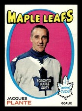1971-72 Topps #10 Jacques Plante HOF VGEX+
