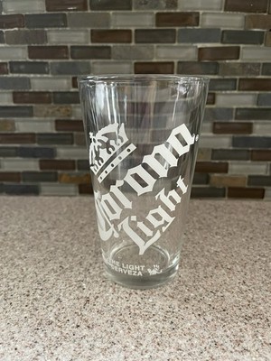 Corona ''The Light Cerveza'' Pint Beer Glass Mexico 16 Oz
