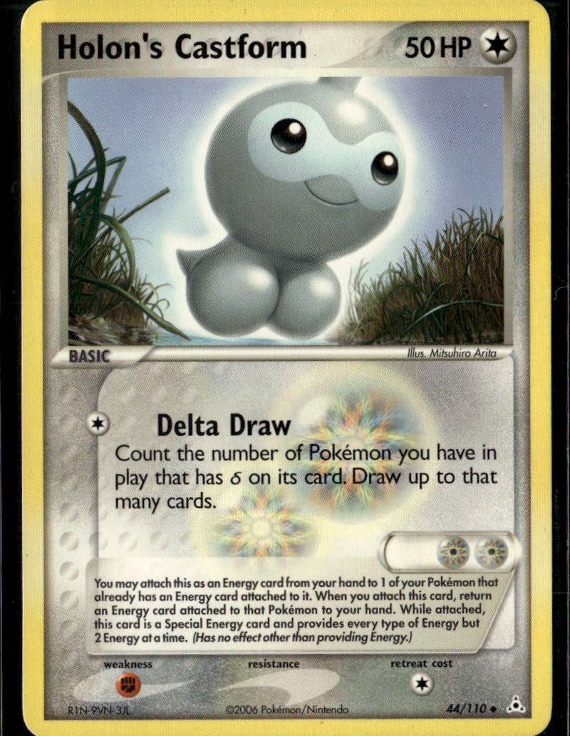 Holon's Castform Uncommon Holon Phantoms 44/110 Colorless Pokemon Card