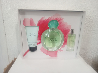 ACQUA DI GIOIA 3 PCE SET FOR WOMEN 3.4 EDP+1.7 OZ LOTION+ 0.5 EDP MINITURE