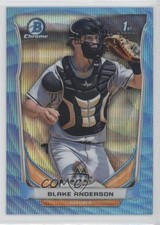 2014 Bowman Draft Chrome Blue Wave Refractor Blake Anderson #CDP34 0c4