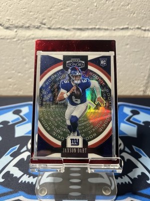 2025 Panini Honors Rookie Jaxson Dart /35 Red Color Match!