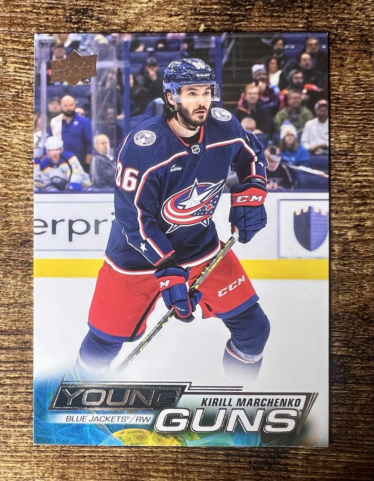 Kirill Marchenko 2022 Upper Deck Young Guns #718 Rookie - Blue Jackets
