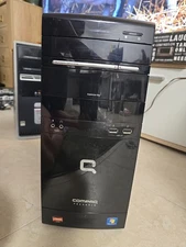 HP Compaq Presario CQ5715F Desktop PC – AMD Athlon/Windows 7 Era – Vintage Tower