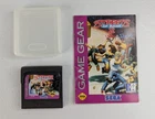Streets of Rage 2 for Sega Game Gear With Manual and Clamshell Case Works!