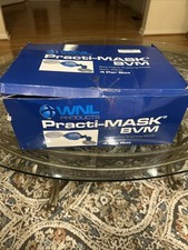WNL Products Practi-MASK® BVM - Bag Valve Training Mask 4 Per Box New Open Box