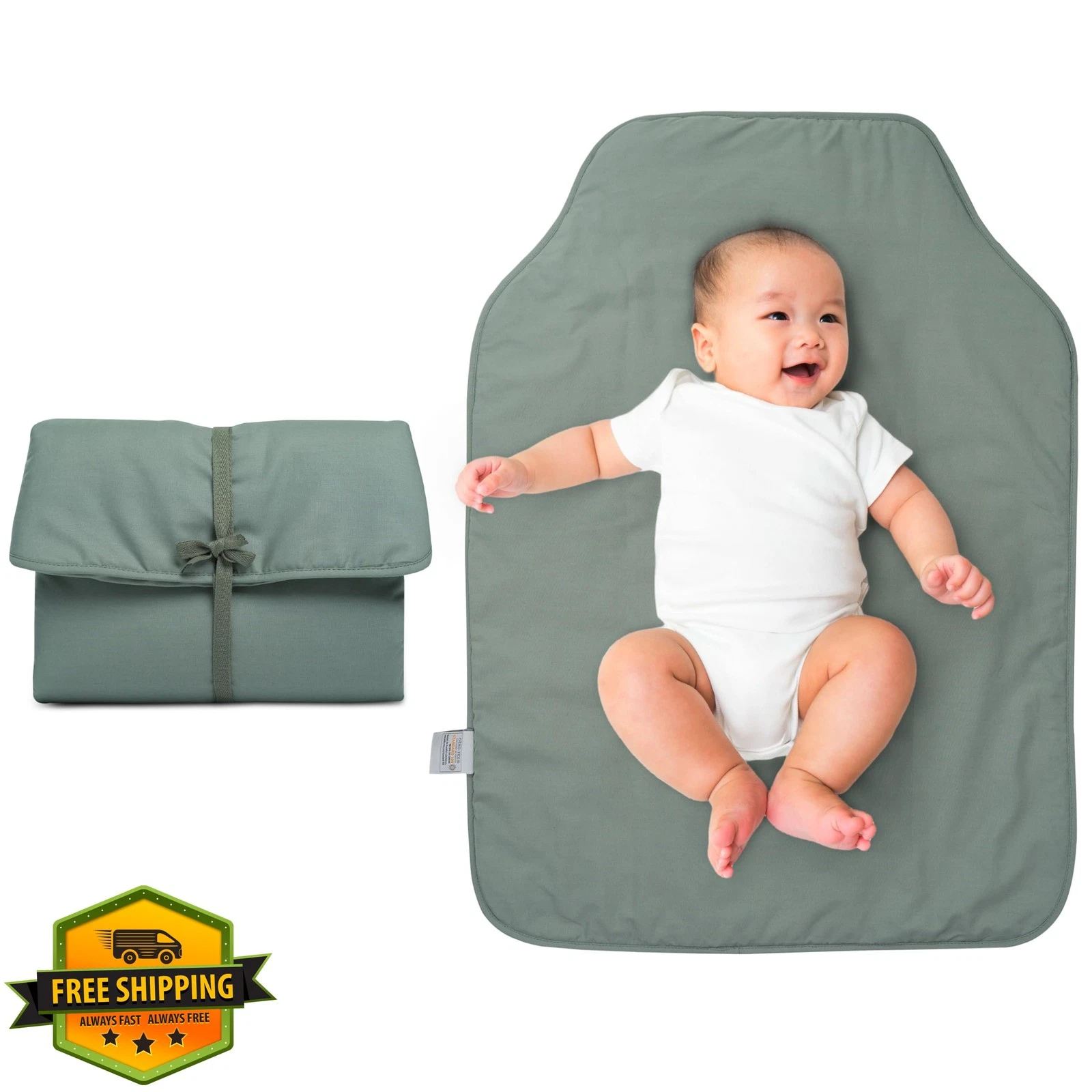 Natemia Changing Pad Portable Lily Pad Cotton
