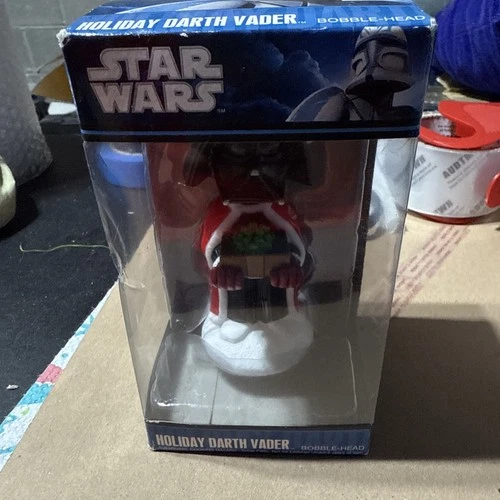 Funko Star Wars Holiday Darth Vader 5" Bobble-Head 2010 New In Box