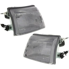 Left & Right Headlights For Ford Ranger 1998-2000 Halogen w/ Bulbs Splash XL XLT
