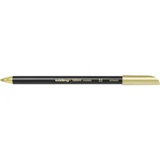 edding 1200 metallic colour pen - gold - 1 pen - round nib 1-3 mm - glitter m...