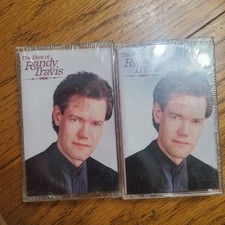 Randy Travis  Greatest Hits Volumes 1  2 On Cassette Warner Bros New/Sealed