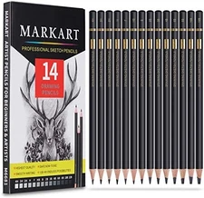 14 Piece Professional Drawing Sketching Pencil Set