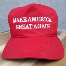 AUTHENTIC Trump Hat Cap Red Cali Fame MAGA Make America Great Again USA Made
