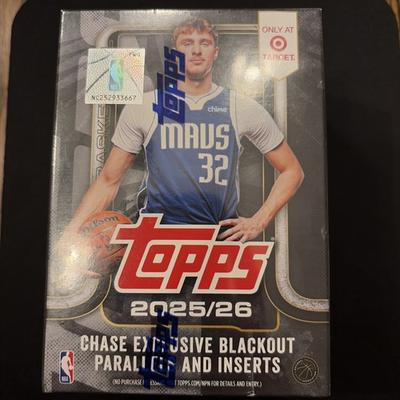 #ad 2025 26 Topps Basketball Black Friday Target Exclusive Blaster Box $86.99