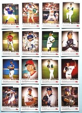 2006 Topps Updates & Highlights Rookie Debut lot of (16) Lester Shields Weaver