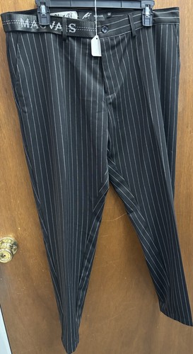 Pantalone nero Mauvais MODERNO MEZZA CINTURA taglia 36x28. Performance Slim Fit Elasticizzato Usato in Ottime Condizioni