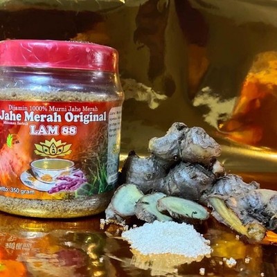 Original Red Ginger Instant Drink Pulver Dose 350g wärmendes Gewürz Aroma Ritual
