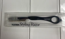 Feather Styling Razor SRS-K Black #433030 Thinning Texturizing SHAPER TRIMMER